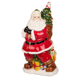 Spode Christmas Tree Figural Santa with Tree Cookie Jar - Cook N Dine