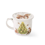 Royal Worcester Wrendale Designs Christmas Tree Mug & Coaster - Cook N Dine