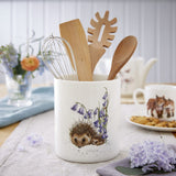 Royal Worcester Wrendale Designs Utensil Jar (Hedgehog) - Cook N Dine