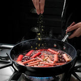 Stellar Forged 24cm Frying Pan, Non-Stick, Black - Cook N Dine
