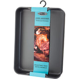 Stellar Hard Anodised 41 x 29 x 7cm Handled Roasting Tray - Cook N Dine