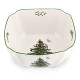 Spode Christmas Tree Large Square Bowl 10 Inch - Cook N Dine