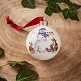 Royal Worcester Wrendale Designs Bauble - Snowman - Cook N Dine