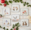 Pimpernel for Royal Worcester Wrendale Designs Christmas Coaster, Set of 6