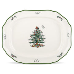 Spode Christmas Tree Large Sculpted Platter