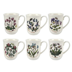 Portmeirion Botanic Garden Tulip Beaker Set of 6