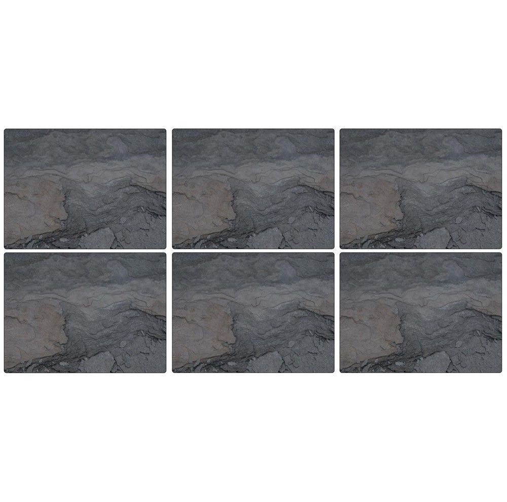 Pimpernel Midnight Slate Placemats Set of 6 Cook n Dine