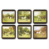 Pimpernel Tally Ho Coasters Set of 6