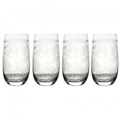 Portmeirion Botanic Garden Crystal Highballs Set of 4