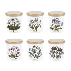 Portmeirion Botanic Garden Spice Jar Set of 6