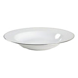 Royal Worcester Classic Platinum Rimmed Soup Bowl 23cm Set of 4 - Cook N Dine