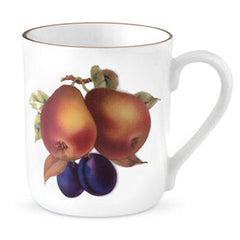 Royal Worcester Evesham Gold Mug Pear & Damson Set of 4