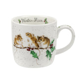 Royal Worcester Wrendale Designs Winter Mice Mug - Cook N Dine