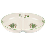 Spode Christmas Tree Divided Dish - Cook N Dine