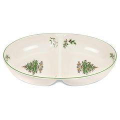 Spode Christmas Tree Divided Dish