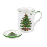 Spode Christmas Tree Mug & Coaster Set - Cook N Dine