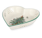 Spode Christmas Tree Pierced Heart Dish - Cook N Dine