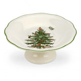 Spode Christmas Tree Sculpted Footed Candy Dish - Cook N Dine