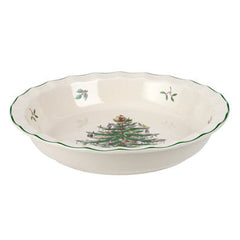 Spode Christmas Tree Sculpted Pie Dish