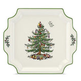 Spode Christmas Tree Square Handled Platter - Cook N Dine