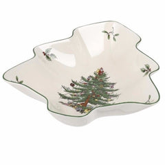 Spode Christmas Tree Tree Shaped Dish 8