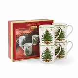 Spode Christmas Tree Mug 12oz Set of 4 - Cook N Dine