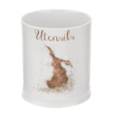 Royal Worcester Wrendale Designs Utensil Jar (Hare) - Cook N Dine
