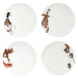 Royal Worcester Wrendale Designs Coupe Plate 26.7cm Set of 4 - Cook N Dine
