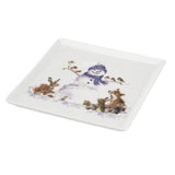 Royal Worcester Wrendale Designs Square Plate - Gathered Around - Cook N Dine