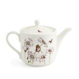 Royal Worcester Wrendale Designs Teapot 2pt (Mouse & Flower) - Cook N Dine