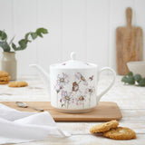 Royal Worcester Wrendale Designs Teapot 2pt (Mouse & Flower) - Cook N Dine
