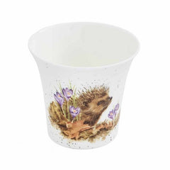 Royal Worcester Wrendale Designs Flower/Herb Pot (Hedgehog)