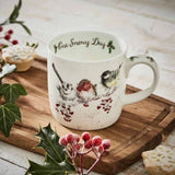 Royal Worcester Wrendale Designs One Snowy Day Mug - Cook N Dine