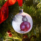 Royal Worcester Wrendale Designs Bauble - Not a Creature was Stirring (Mouse) - Cook N Dine