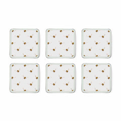 Pimpernel for Royal Worcester Wrendale Designs The Bee Coasters Set of 6