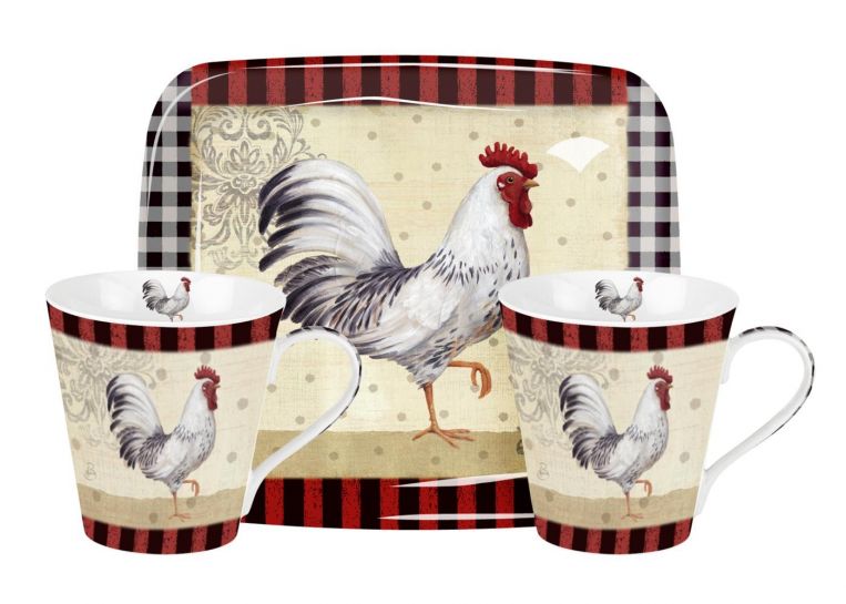 Pimpernel Country Touch Mug and Tray Set – Cook n Dine